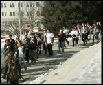 Students rally at the Capital